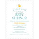 Lagoon Waddle Over Shower Invitations Image 6 of 6